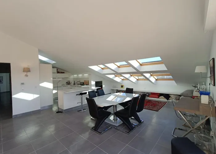 Patio D'azur Toit Terrasse De Gamme 3 Ch Jacuzzi Coeur De Et 아파트 *